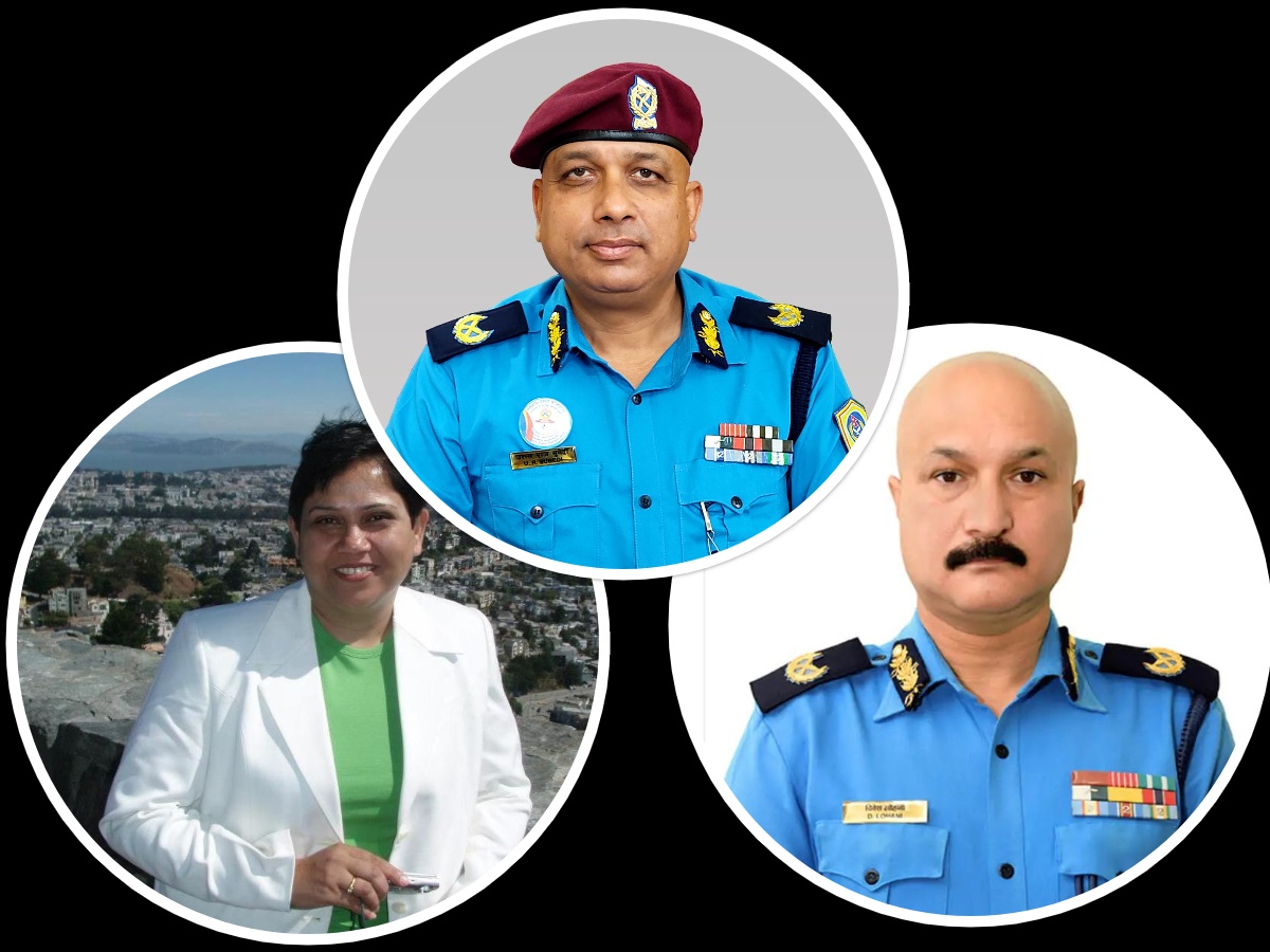 पाँच जना एआईजीमा बढुवा सिफारिस, पहिलो नम्बरमा डीआईजी सुवेदी, पाँचौं नम्बरमा डीआईजी पूजा सिंह