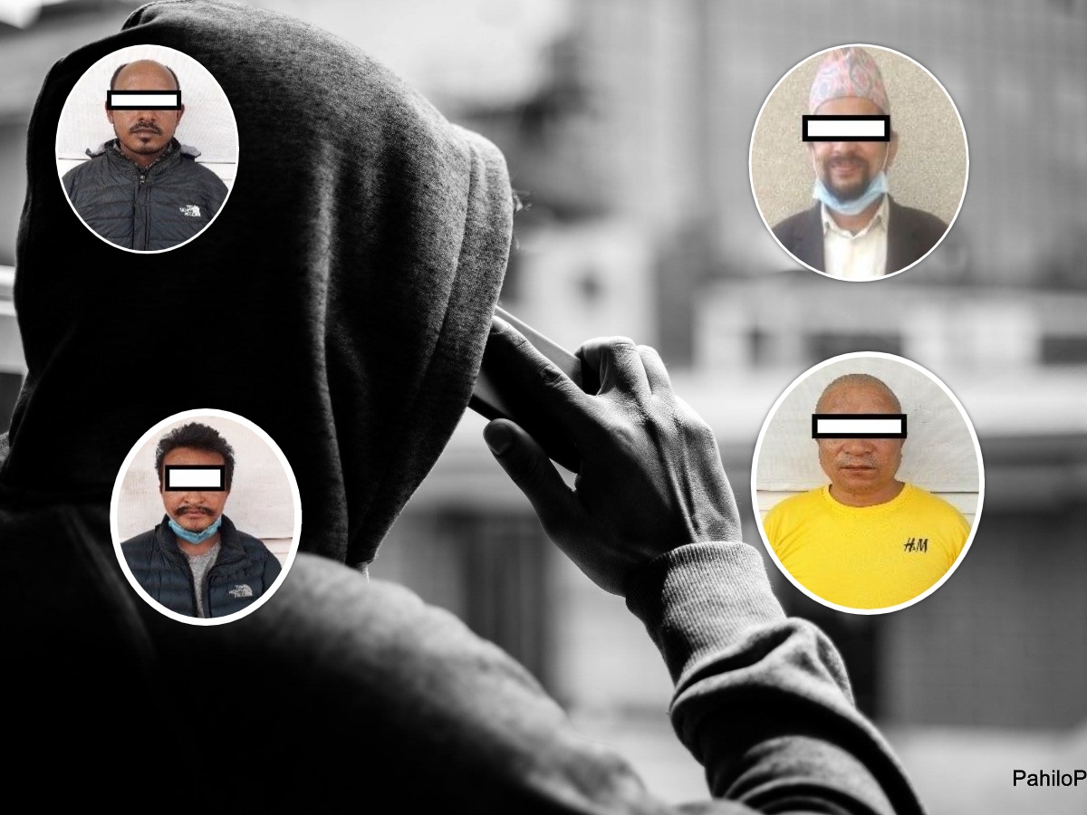 व्यवसायीलाई फोनबाट धम्काएर तीन करोड रुपैयाँ माग्ने समातिए