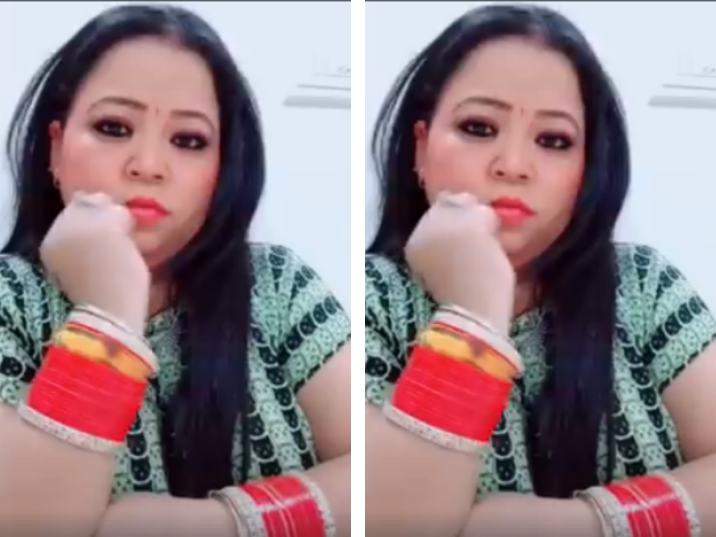 नेपाली गीतमा भारती सिंहले बनाइन् टिकटक भिडियो