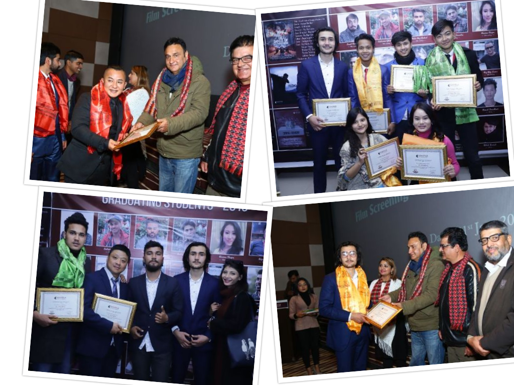 कान्तिपुर फिल्म एकेडेमीका २६ विद्यार्थी दीक्षित 
