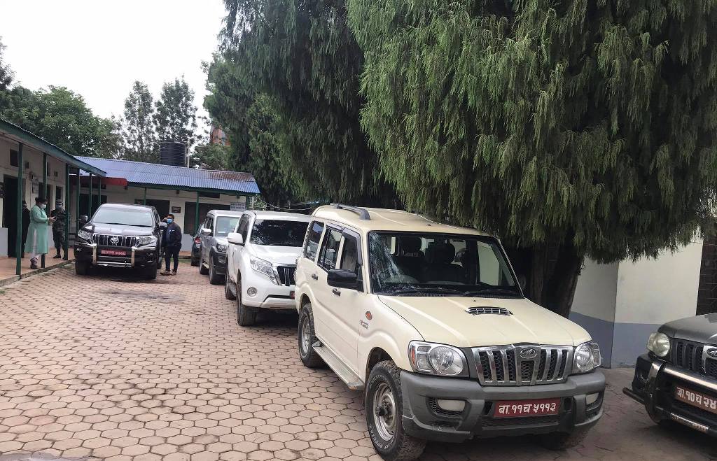 कांग्रेस संसदीय दलको कार्यालयमा विपक्षी गठबन्धनको बैठक