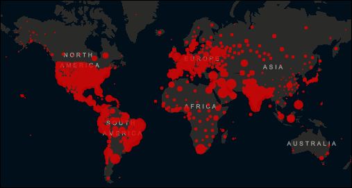 विश्वभर संक्रमित २ करोड ४० लाख पार हुँदा मृत्यु हुनेको संख्या ८ लाख २४ हजार