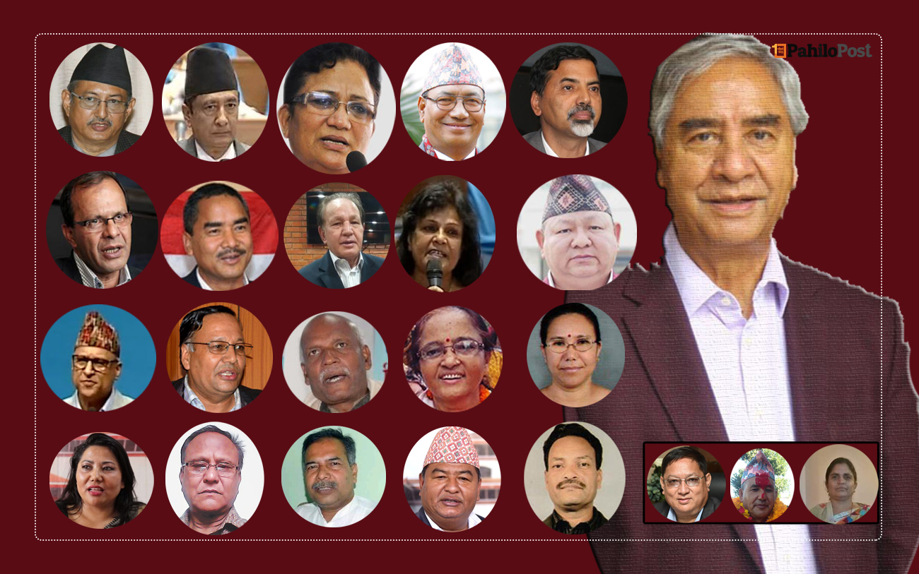 देउवाले ८८ दिनपछि मन्त्रिपरिषदलाई पूर्णता दिए, कसलाई कुन मन्त्रालय?