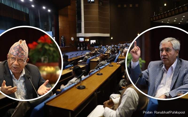 माधव नेपालले 'विश्वास दिलाए’ दल विभाजनको अध्यादेश, अन्त्य हुँदै संसद् अधिवेशन
