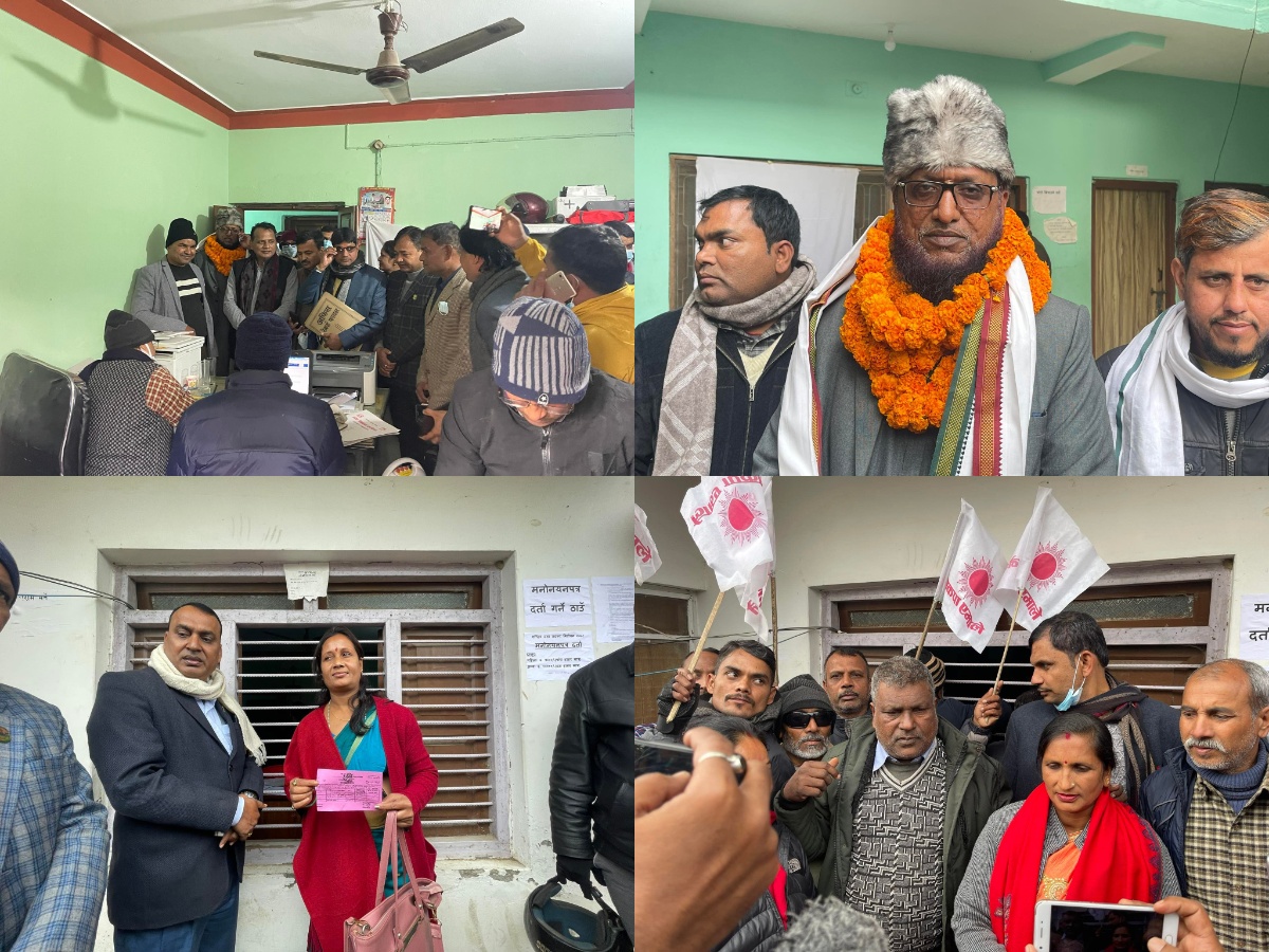 राष्ट्रियसभा निर्वाचन प्रदेश २ : दुई पदका लागि ४ दलबाट ६ जनाको उम्मेदवारी