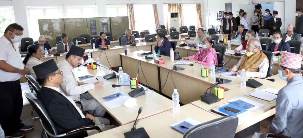 सभामुख र राष्ट्रियसभा अध्यक्षसँगको छलफलमा संसदीय समितिका सभापतिले सुनाए समस्या