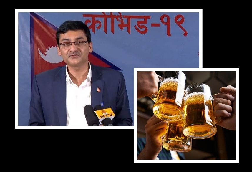 रक्सी पिउँदा कोरोनाको जोखिम बढाउने स्वास्थ्यकर्मीको चेतावनी, अल्कोहलले भाइरस मार्दैन: डाक्टर देवकोटा