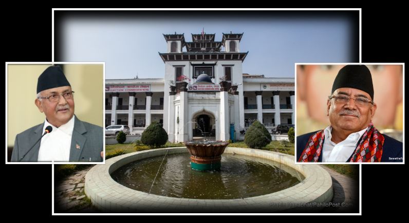 निर्वाचन आयोग पूर्वाग्रही भएको प्रचण्ड-नेपाल समूहको आरोप, ओलीको दाबी : आधिकारिक हामी