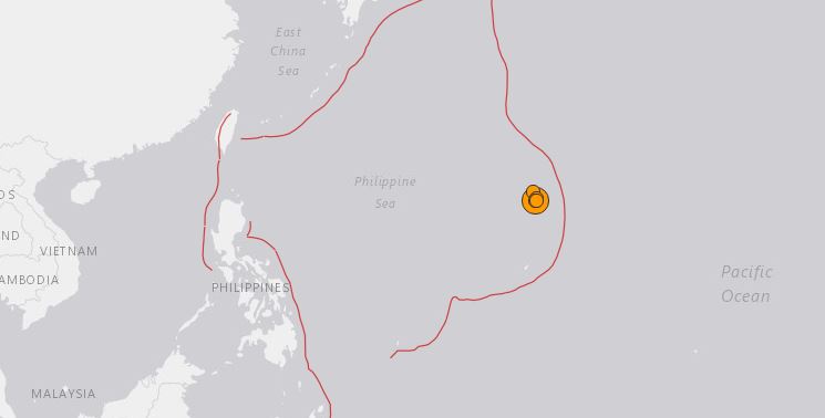 उत्तरी मारियाना द्विप नजिकै ७.७ म्याग्निच्युडको भूकम्प