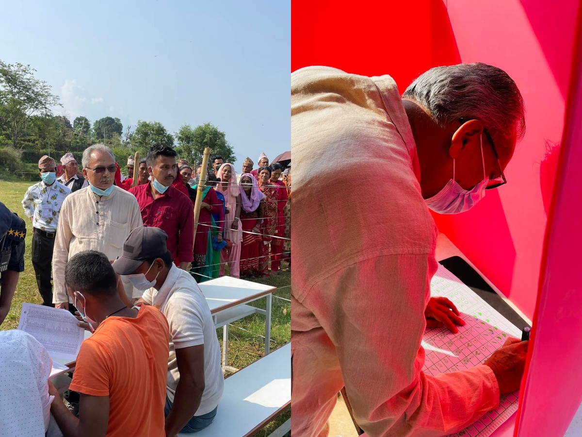 निर्वाचन नियम उल्लंघन गरेका बाबुरामको स्पष्टीकरण : गोप्य मतदान गर्ने सिद्धान्त छैन