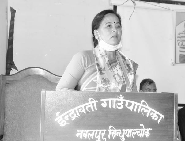 इन्द्रावती गाउँपालिका उपाध्यक्ष मीरा अधिकारी लामाको निधन