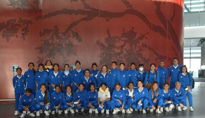 नेपाली महिला फुटबल टोली उज्बेकिस्तान पुग्यो