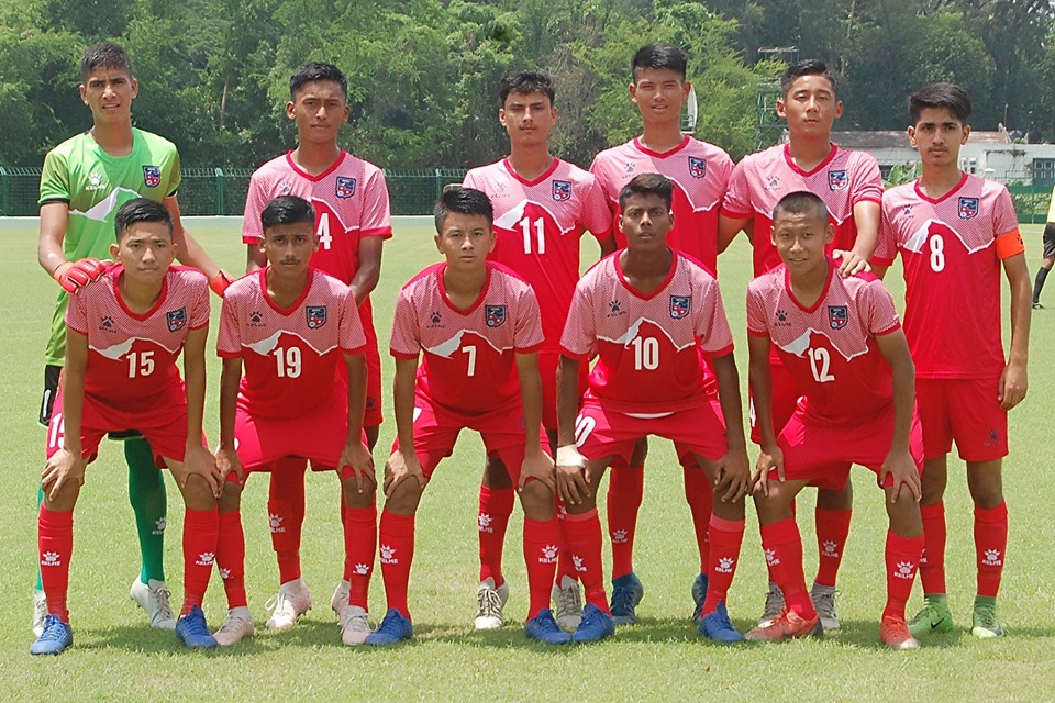 साफ यू-१५ फुटबलः नेपाल पहिलो जितको खोजीमा श्रीलंकासँग प्रतिस्पर्धा गर्ने