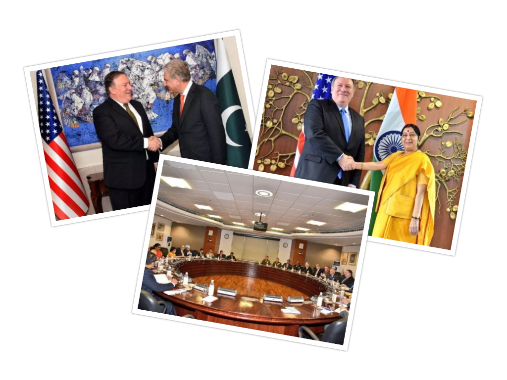 दक्षिण एसियामा अमेरिकी चासो : विदेशमन्त्रीको पाकिस्तान भ्रमण, किन आए रक्षा र विदेशमन्त्री भारत?