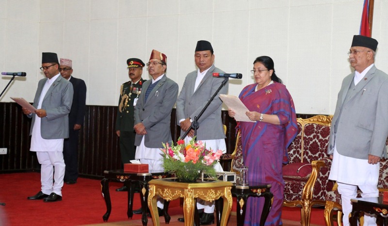 राष्ट्रिय सभा अध्यक्ष तिमिल्सिनाले लिए पद तथा गोपनीयताको शपथ