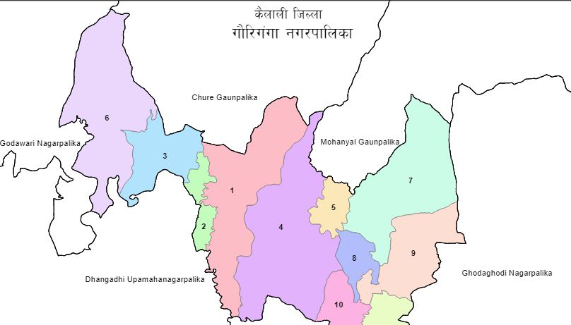 गौरीगंगा नगरपालिकामा माओवादी केन्द्रको अग्रता