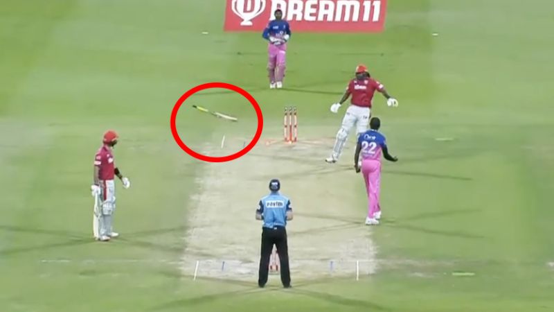 शतक बनाउन चुक्दा ब्याट फ्याँकेका गेललाई जरिवाना