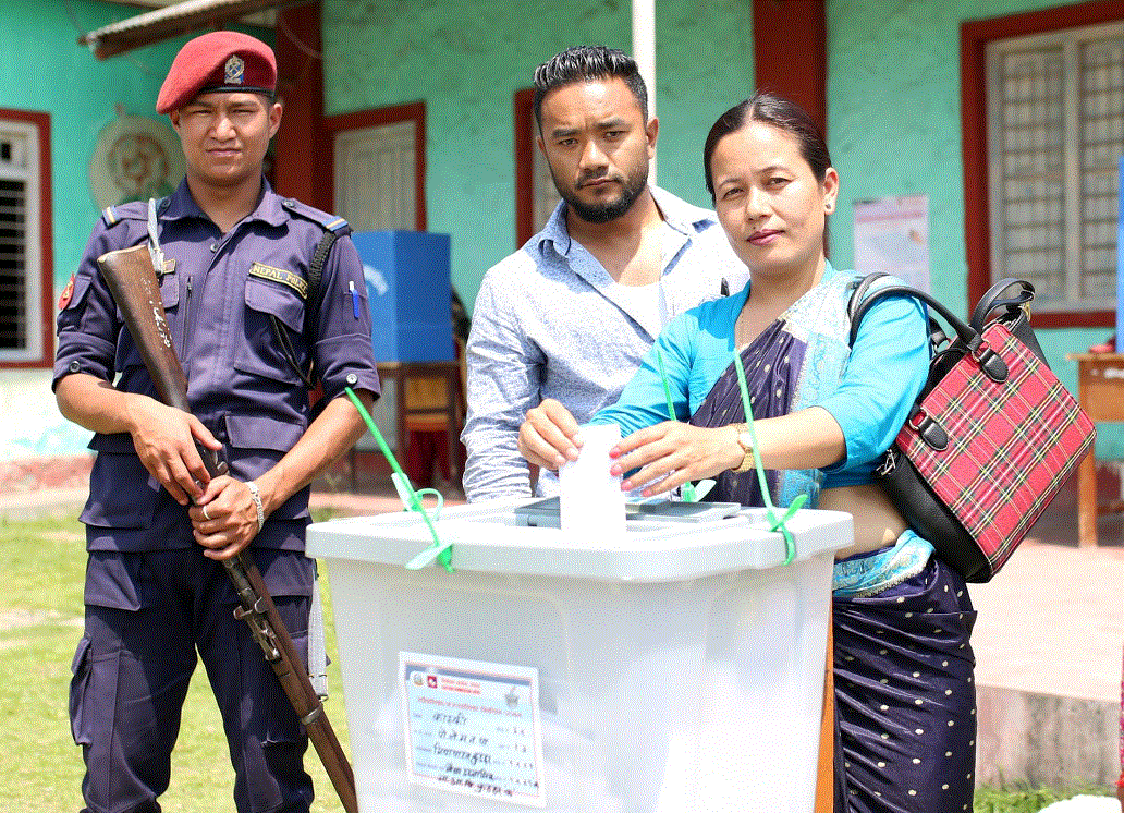 कास्कीमा ५० प्रतिशत मत खस्यो  