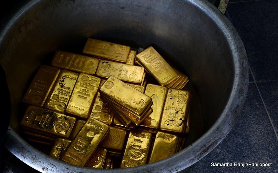 काठमाडौंमा १५ केजी सुन बरामद 