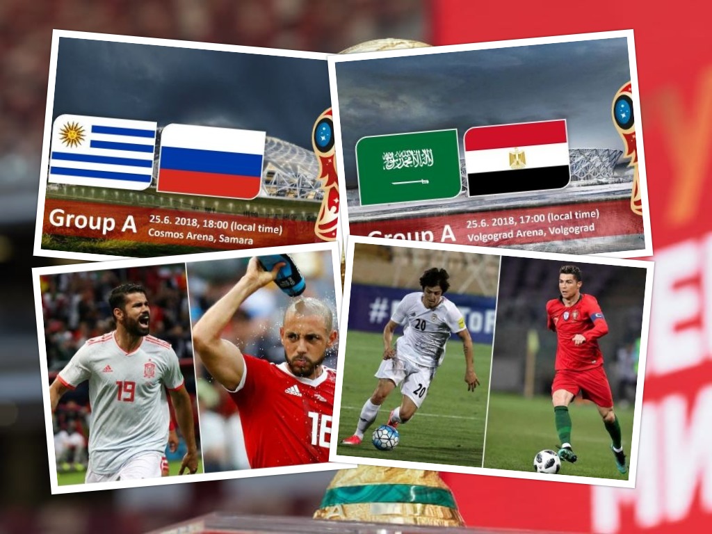 विश्वकपमा आज ४ खेल: रसिया र उरुग्वे समूह विजेताको होडमा, इरान अन्तिम १६ मा पुग्ला?