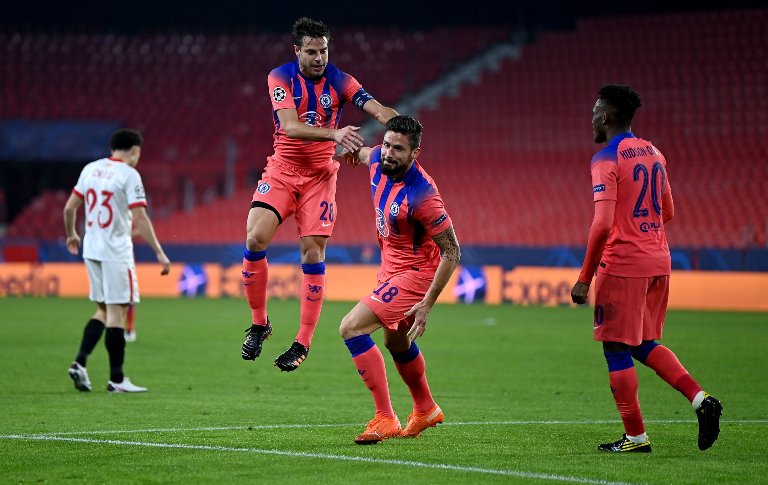 ओलिभिए जिरुको चार गोलमा चेल्सीको जित