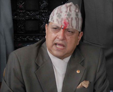 बाढी पहिरोबाट भएको क्षतिप्रति पूर्वराजाद्धारा दुःख व्यक्त