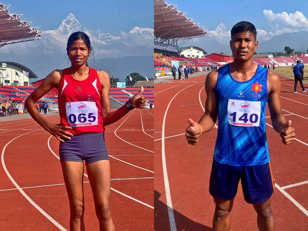 ८ सय मिटर महिलामा एपीएफकी रानालाई स्वर्ण, ४ सय मिटर हडल्समा आर्मीका राम च्याम्पियन