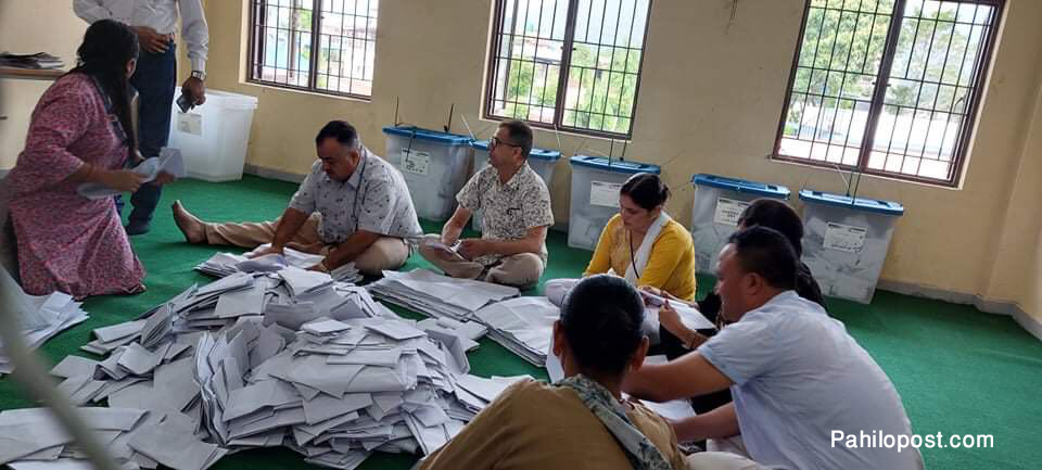 हेटौंडा उपमहानगरपालिकाको मतगणना सुरु