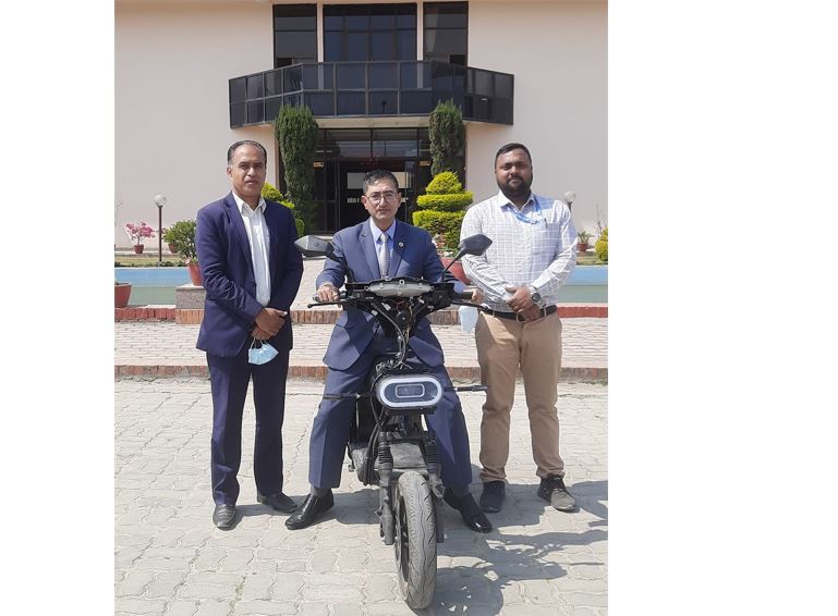 नास्टले तयार पार्‍यो विद्युतीय स्कुटरको ‘प्रोटोटाइप’, मोबाइल एपबाटै हुन्छ स्टार्ट