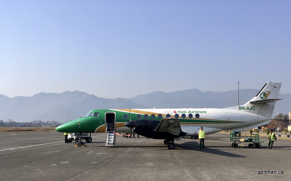 भैरहवामा यति एयरको विमानको 'चक्काजाम' : चार पटक दुर्घटनाबाट जोगिसकेको छ यो विमान 