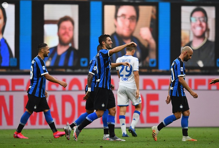 ब्रेसियामाथि आधा दर्जन गोलले इन्टर विजयी