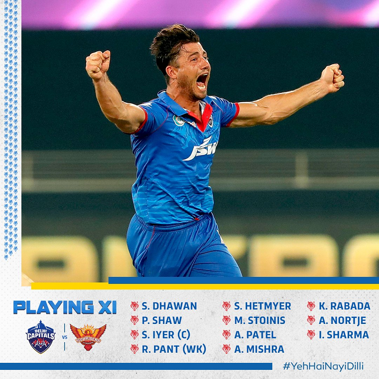 टस हारेर ब्याटिङमा उत्रँदै हैदराबाद, दिल्लीको प्लेइङ् ११ मा परेनन् सन्दीप