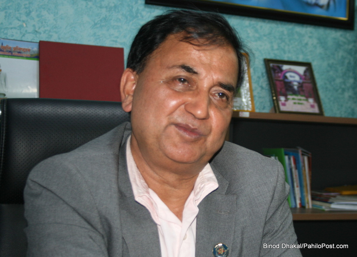 ईश्वर पोखरेलले भने–कांग्रेस र माओवादीले जतिसुकै बल गरुन् तर पहिलो हुने एमाले नै हो