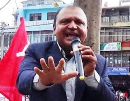 बम राखेको आशंकामा नेकपा कास्कीका सेक्रेटरी तिवारी पक्राउ
