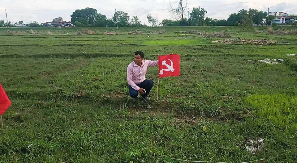 हरैया शिविरको जग्गा कब्जा गर्न खोज्ने नेकपा क्रान्तिकारी माओवादीका दुई कार्यकर्ता पक्राउ