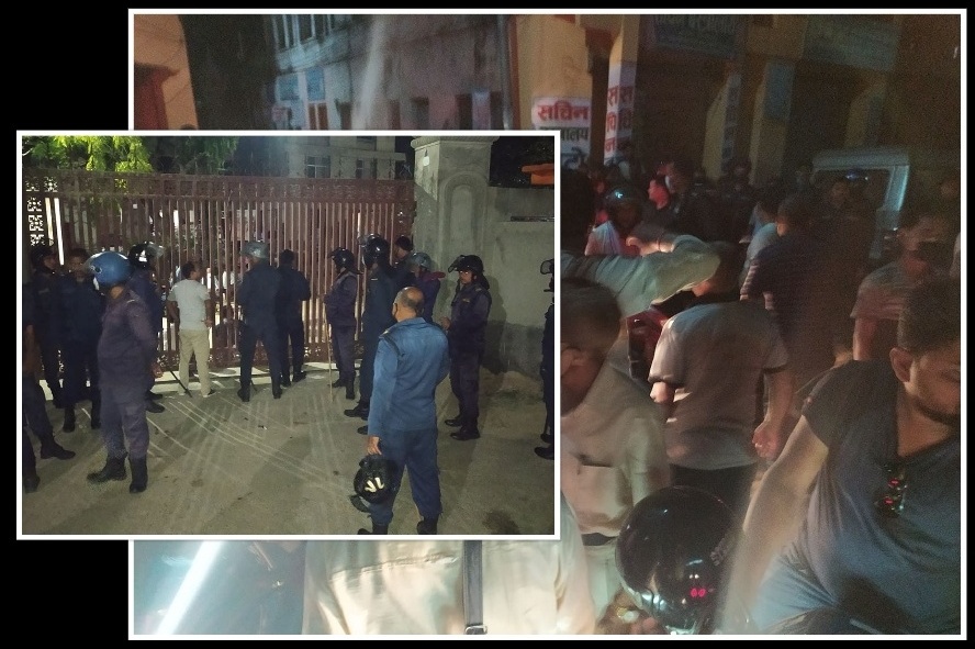 जनकपुरमा ड्रामाः बोर्ड बैठकमा माइन्युट च्यातेपछि थुनिए वडाध्यक्ष, नगरप्रमुख बाहिँरिदा नारा लाग्यो ‘तानाशाही चल्दैन’