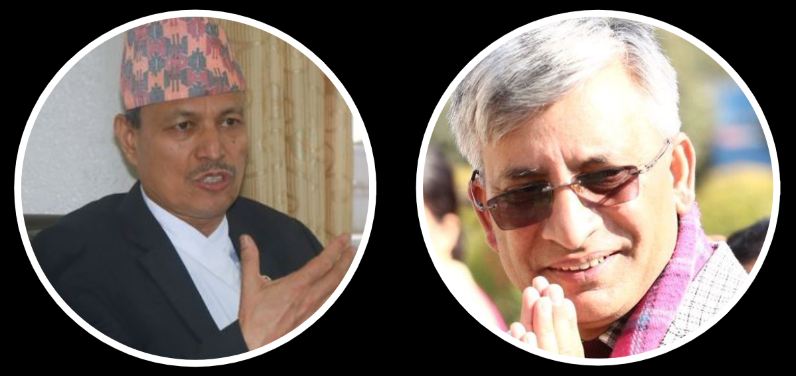 नेकपाका नेता रावल - रिमाल जुहारी : 'षडयन्त्रकारी र गैरजिम्मेवार, सौम्य र मतिवान'