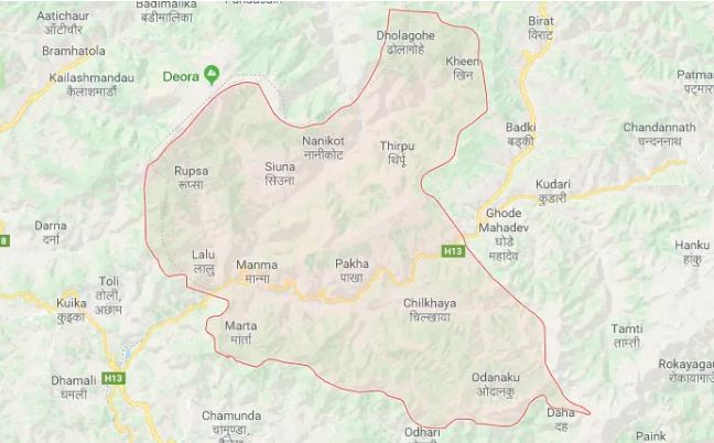 कालीकोटमा दुई घण्टाका लागि हटाइएको कर्फ्यु फेरि जारी