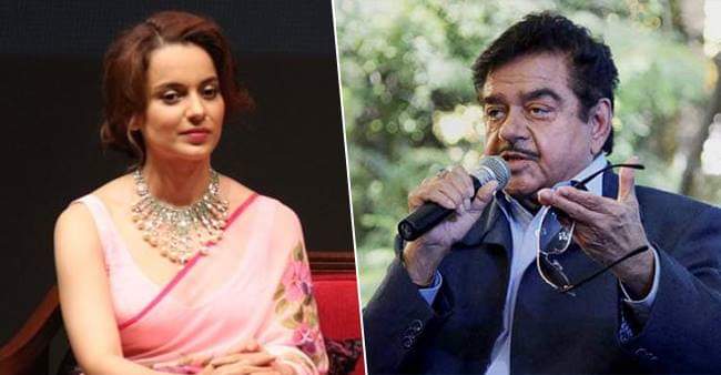 नेपोटिज्म मुद्दामा कंगनालाई शत्रुघ्न सिन्हाको जवाफ