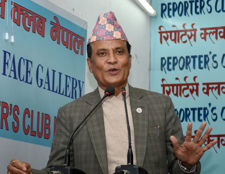 कानुन मन्त्रीले भने -मंसिर १० को निर्वाचन तलमाथि हुनसक्छ