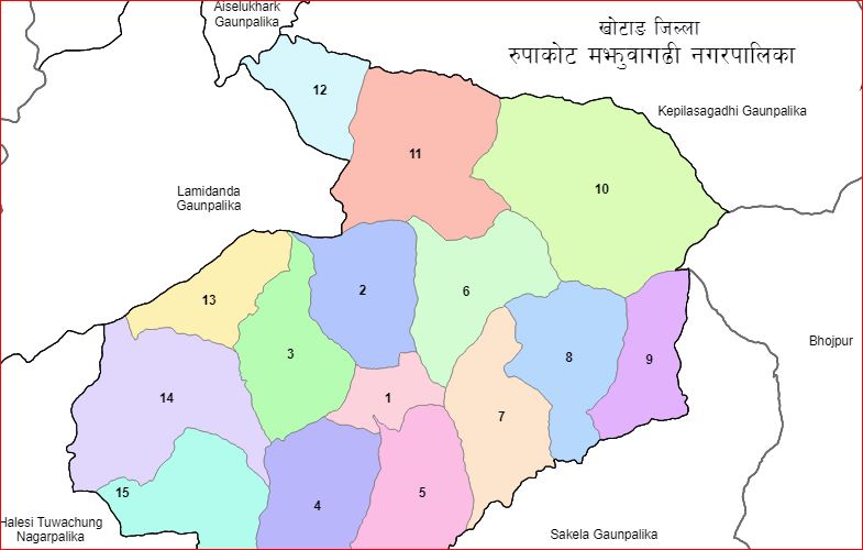 नगरपालिका प्रमुखका लागि एउटै वडाबाट तीनजना उम्मेदवार