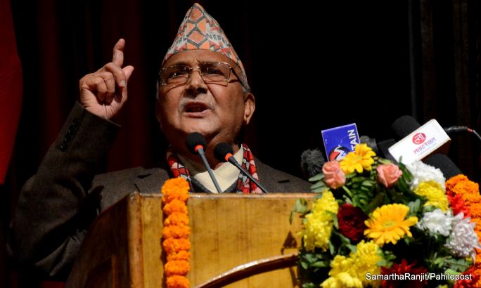 अब हामीले लड्नु पर्दैन, केवल अडे मात्र पनि नेपालीको स्वाभिमान बच्छः अध्यक्ष ओली