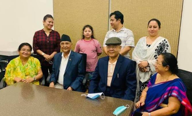 'वामदेव आफ्नाे कित्तामा आए भन्ने देखाउन ओली भैंसेपाटी पुगेका हुन्, कुनै सम्झाैता भएकाे छैन'