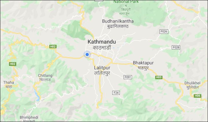 काठमाडौंमा भूकम्पको महसुस