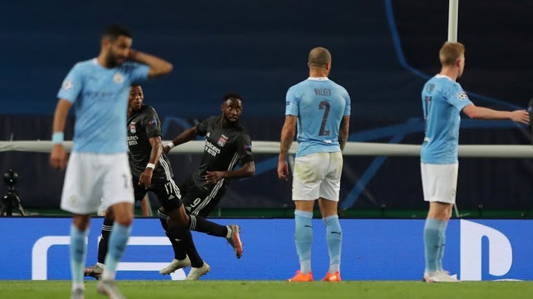 म्यानचेस्टर सिटीलाई हराउँदै लियोन च्याम्पियन्स लिगको सेमिफाइनलमा