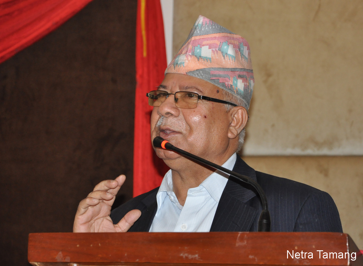 देश बचाउने पार्टी ने क पामात्र हो, हाम्रो पार्टीलाई कसैले टक्कर दिन सक्दैन: माधव नेपाल