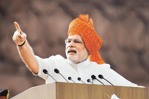 भारतीय प्रधानमन्त्री मोदीले दिए प्रतिपक्षी दल कांग्रेसलाई ‘धमिरा’को संज्ञा