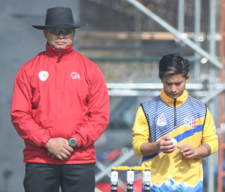 सुवास र बिसालको कसिलो बलिङमा चलेन प्रदेश १ को ब्याटिङ, गण्डकीलाई १ सय ३ रनको लक्ष्य