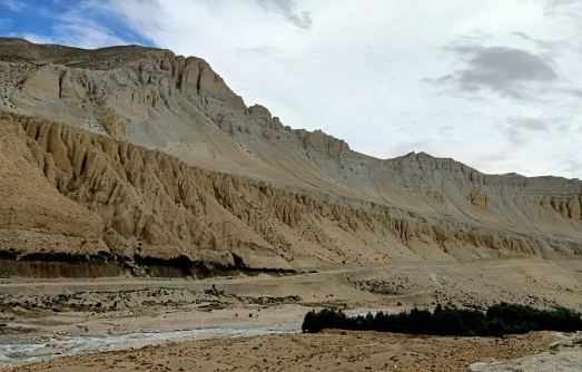 मुस्‍ताङमा हिमपहिरोको खतरा, लेदोसहितको बाढीले बस्ती नै जोखिममा