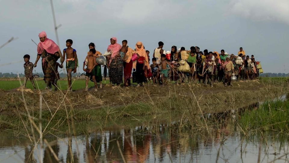 बङ्गलादेशमा म्यानमारका साढे दुई लाख शरणार्थी